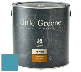 Краска Little Greene Traditional Oil Gloss высокоглянцевая масляная краска цвет LG259 Old School Blue