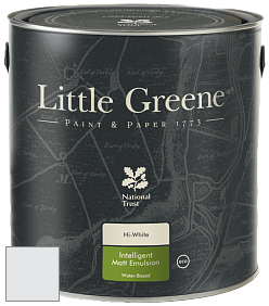 Краска Little Greene Ultimatt Intelligent Matt Emulsion матовая моющаяся краска цвет LG164 Gauze Mid