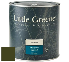 Краска Little Greene Interior Oil Eggshell полуматовая масляная краска цвет LG72 Olive Colour