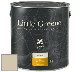 Краска Little Greene Intelligent Floor Paint полуглянцевая быстросохнущая краска цвет LG150 Slaked Lime Deep