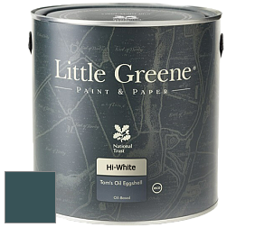Краска Little Greene Tom’s Oil Eggshell полуматовая масляная краска цвет NCS S 7020-B30G 