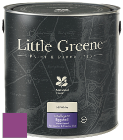 Краска Little Greene Intelligent Eggshell полуматовая моющаяся краска цвет RAL 4008 