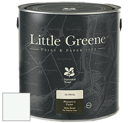 Краска Little Greene Intelligent Masonry Paint матовая колеруемая краска цвет RAL 9003 