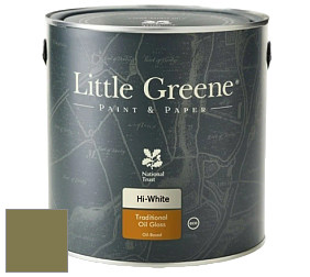 Краска Little Greene Traditional Oil Gloss высокоглянцевая масляная краска цвет NCS S 5030-G70Y 