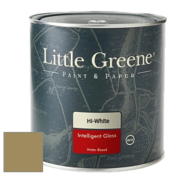 Краска Little Greene Intelligent Gloss глянцевая моющаяся краска цвет NCS S 4030-G90Y 