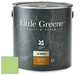 Краска Little Greene Traditional Oil Gloss высокоглянцевая масляная краска цвет NCS S 0550-G30Y 