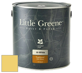 Краска Little Greene Traditional Oil Gloss высокоглянцевая масляная краска цвет LG335 Indian Yellow