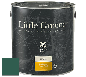 Краска Little Greene Intelligent Floor Paint полуглянцевая быстросохнущая краска цвет NCS S 6030-B90G 