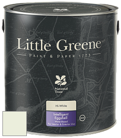 Краска Little Greene Intelligent Eggshell полуматовая моющаяся краска цвет NCS S 0507-G40Y 