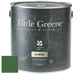 Краска Little Greene Tom’s Oil Eggshell полуматовая масляная краска цвет NCS S 4550-G20Y 