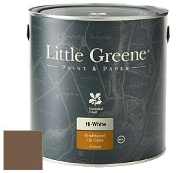 Краска Little Greene Traditional Oil Gloss высокоглянцевая масляная краска цвет RAL 8025 