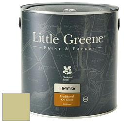 Краска Little Greene Traditional Oil Gloss высокоглянцевая масляная краска цвет RAL 1000 