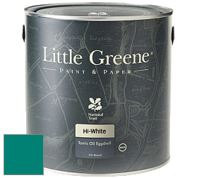 Краска Little Greene Tom’s Oil Eggshell полуматовая масляная краска цвет NCS S 3555-B60G 