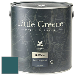 Краска Little Greene Tom’s Oil Eggshell полуматовая масляная краска цвет NCS S 6030-B30G 