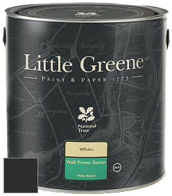 Краска Little Greene Wall Primer Sealer кроющий колеруемый грунт цвет LG228 Lamp Black