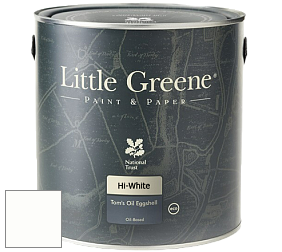 Краска Little Greene Tom’s Oil Eggshell полуматовая масляная краска цвет LG222 Loft White