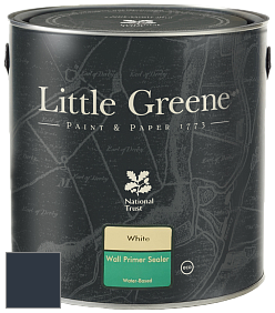 Краска Little Greene Wall Primer Sealer кроющий колеруемый грунт цвет LG252 Dock Blue