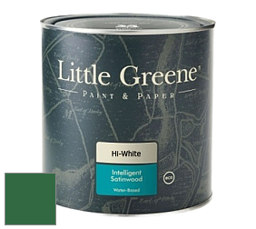 Краска Little Greene Intelligent Satinwood полуглянцевая моющаяся краска цвет NCS S 4550-G10Y 