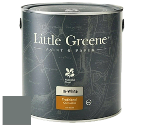 Краска Little Greene Traditional Oil Gloss высокоглянцевая масляная краска цвет NCS S 6005-B80G 