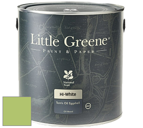 Краска Little Greene Tom’s Oil Eggshell полуматовая масляная краска цвет NCS S 1050-G40Y 