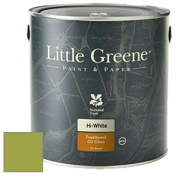 Краска Little Greene Traditional Oil Gloss высокоглянцевая масляная краска цвет NCS S 2060-G50Y 