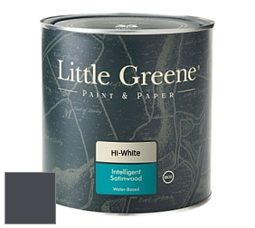 Краска Little Greene Intelligent Satinwood полуглянцевая моющаяся краска цвет RAL 7024 