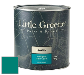 Краска Little Greene Intelligent Satinwood полуглянцевая моющаяся краска цвет NCS S 3555-B60G 