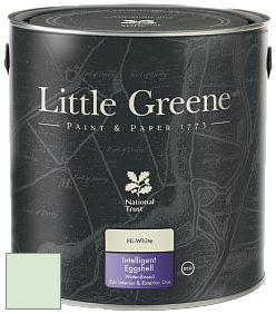 Краска Little Greene Intelligent Eggshell полуматовая моющаяся краска цвет NCS S 0515-G20Y 