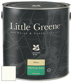 Краска Little Greene Wall Primer Sealer кроющий колеруемый грунт цвет LG328 Silent White - Pale