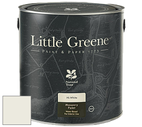 Краска Little Greene Intelligent Masonry Paint матовая колеруемая краска цвет NCS S 0603-G80Y 