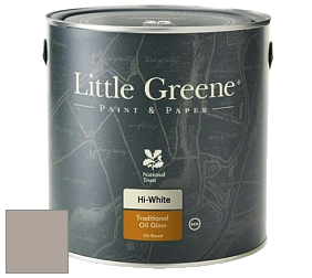 Краска Little Greene Traditional Oil Gloss высокоглянцевая масляная краска цвет LG245 Perennial Grey