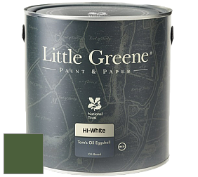 Краска Little Greene Tom’s Oil Eggshell полуматовая масляная краска цвет NCS S 5540-G30Y 