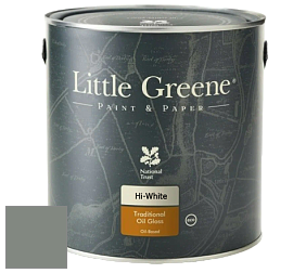 Краска Little Greene Traditional Oil Gloss высокоглянцевая масляная краска цвет NCS S 5005-G20Y 