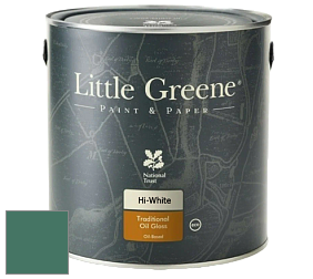 Краска Little Greene Traditional Oil Gloss высокоглянцевая масляная краска цвет NCS S 5030-B90G 