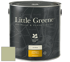 Краска Little Greene Intelligent Floor Paint полуглянцевая быстросохнущая краска цвет NCS S 2020-G50Y 