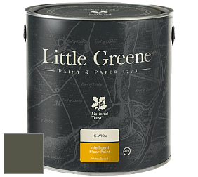 Краска Little Greene Intelligent Floor Paint полуглянцевая быстросохнущая краска цвет RAL 7013 