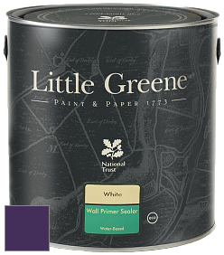 Краска Little Greene Wall Primer Sealer кроющий колеруемый грунт цвет LG188 Purpleheart