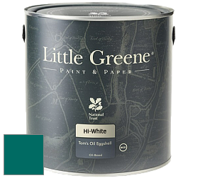 Краска Little Greene Tom’s Oil Eggshell полуматовая масляная краска цвет NCS S 4550-B50G 