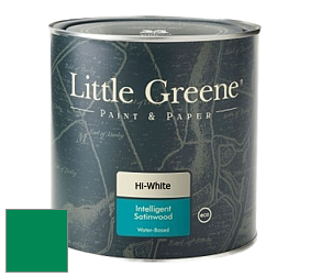 Краска Little Greene Intelligent Satinwood полуглянцевая моющаяся краска цвет RAL 6024 