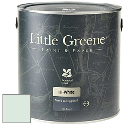 Краска Little Greene Tom’s Oil Eggshell полуматовая масляная краска цвет LG283 Aquamarine Light