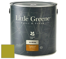 Краска Little Greene Traditional Oil Gloss высокоглянцевая масляная краска цвет NCS S 2070-G60Y 