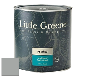 Краска Little Greene Intelligent Satinwood полуглянцевая моющаяся краска цвет RAL 9006 