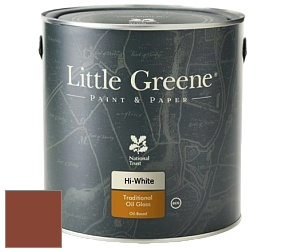 Краска Little Greene Traditional Oil Gloss высокоглянцевая масляная краска цвет LG140 Tuscan Red