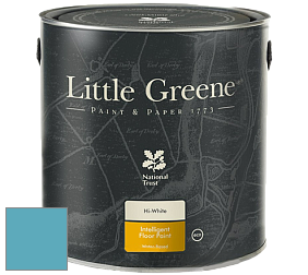 Краска Little Greene Intelligent Floor Paint полуглянцевая быстросохнущая краска цвет NCS S 2040-B10G 