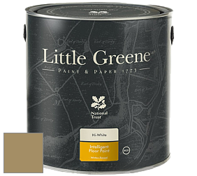 Краска Little Greene Intelligent Floor Paint полуглянцевая быстросохнущая краска цвет LG356 Elysian Yellow