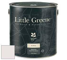 Краска Little Greene Absolute Matt Emulsion матовая краска для потолка цвет LG179 Welcome Pale