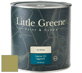 Краска Little Greene Interior Oil Eggshell полуматовая масляная краска цвет NCS S 3040-G70Y 