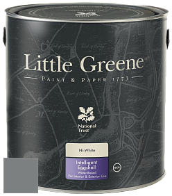 Краска Little Greene Intelligent Eggshell полуматовая моющаяся краска цвет NCS S 5502-B50G 