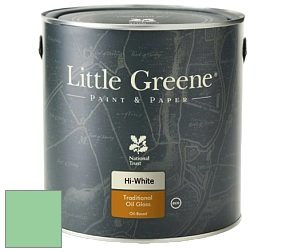 Краска Little Greene Traditional Oil Gloss высокоглянцевая масляная краска цвет NCS S 1040-G10Y 