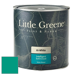 Краска Little Greene Intelligent Satinwood полуглянцевая моющаяся краска цвет NCS S 2555-B80G 